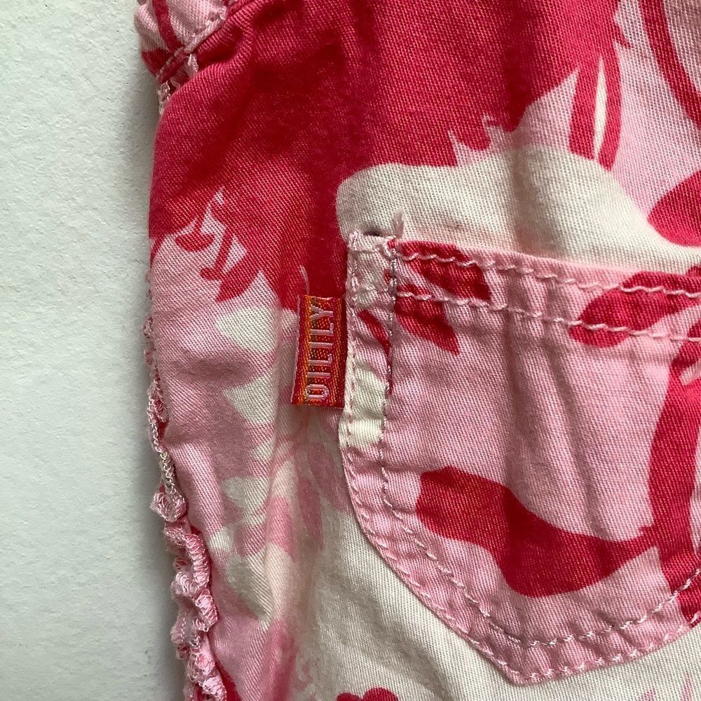 OILILY FLORAL PANT PINK 24 MONTHS SIZE 2 EUC - Picture 4 of 10